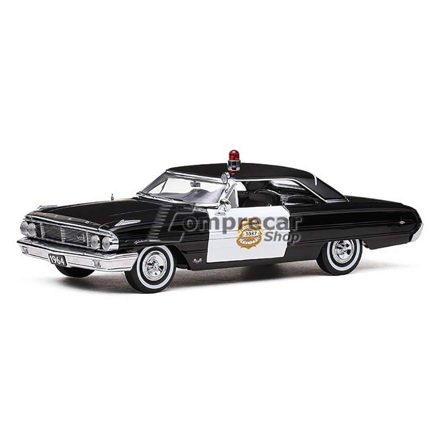GL/'64 Fordフォード Galaxieギャラクシー MIB 1/18 GREENLIGHT MAN IN BLACK MIB 1964 FORD GALAXIE 500 BLACK 1:18
